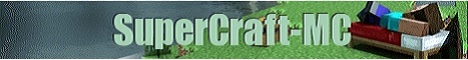 banner for SuperCraft-MC server