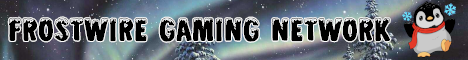 banner for Frostwire Gaming Survival server
