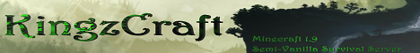 banner for KingzCraft server