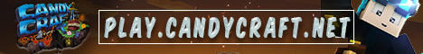 banner for CandyCraft server