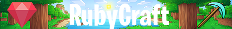 banner for RubyCraft server