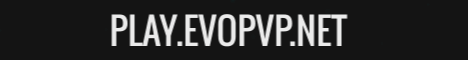 banner for EvoPVP server