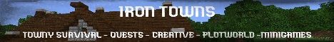 banner for Iron Towns server