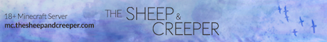 banner for The Sheep and Creeper server
