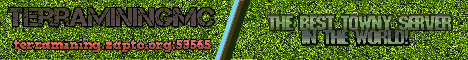 banner for TerraminingMC - Amazing Towny Server server