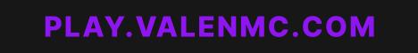 banner for ValenMC server