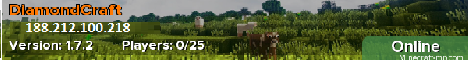 banner for DiamondCraft server