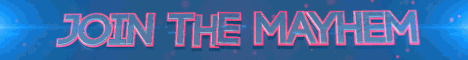 banner for Project Mayhem server