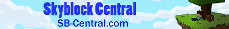 banner for Skyblock Central server