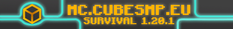 banner for CubeSMP server