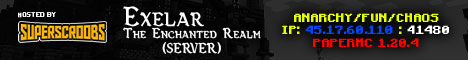 banner for Exelar 2 server