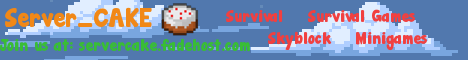 banner for Server_Cake server
