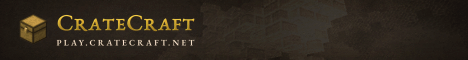 banner for CrateCraft server