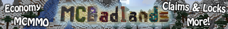 banner for MC Badlands server