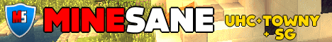 banner for Minesane Network server
