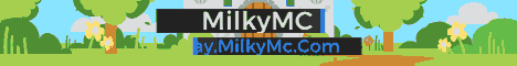 banner for MilkyMC Whitelisted Hermitcraft server