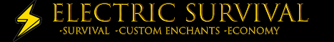 banner for Electric Survival server