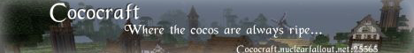 banner for CocoCraft server