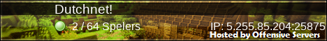 banner for Dutchnet server