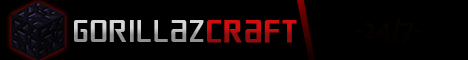 banner for Gorillaz Craft server