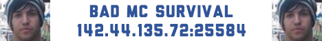 banner for Bad MC Survival server