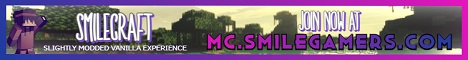 banner for SmileCraft server