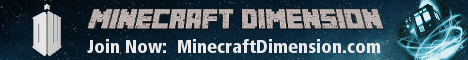 banner for Minecraft Dimension server