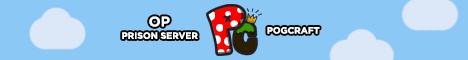 banner for PogCraft server