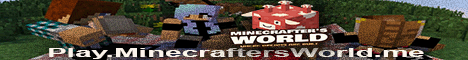 banner for Minecrafters World server