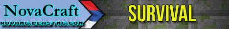 banner for NovaCraft server