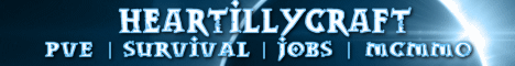 banner for HeartillyCraft server