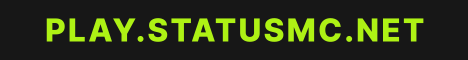 banner for StatusMC server