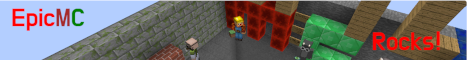 banner for EpicMC Rocks server