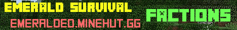 banner for Emerald Survival server