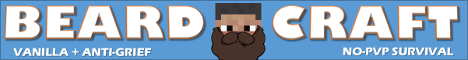 banner for Beardcraft server