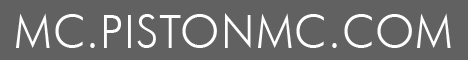 banner for PistonMC server