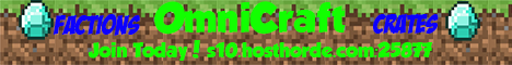 banner for OmniCraft server