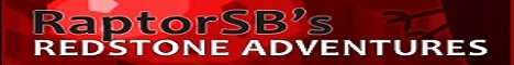 banner for RaptorSBs Redstone Adventures server