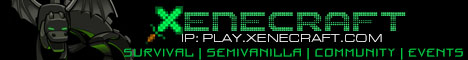 XeneCraft's banner