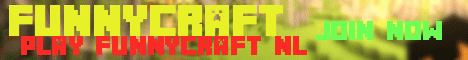 banner for Funnycraft server