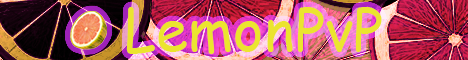 banner for LemonPvP server