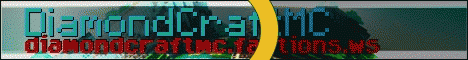 banner for DiamondCraftMC server