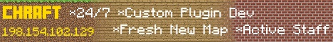banner for Chraft server