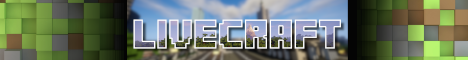Livecraft's banner