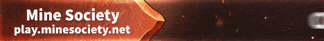banner for Mine Society server