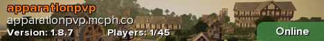 banner for ApparationPvP server