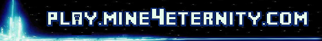 banner for Mine4Eternity server