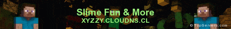 banner for XYZZY SlimeFun server
