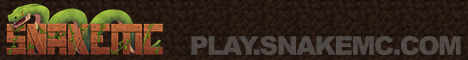 banner for SnakeMC server