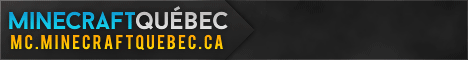 banner for Minecraft Quebec server